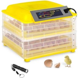 Incubato - Couveuse Automatique Incubateur Appareil à Couver 112 Oeufs Volaille Éleveur led - Noir,