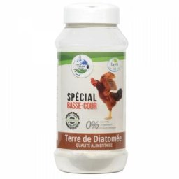 Terre de diatomée Spéciale Basse Cour - Qualité Alimentaire - Poudreuse 300 g - Terra Nostra