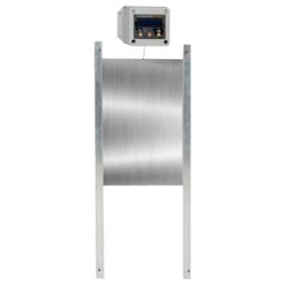 Porte automatique poulailler programmable heure et luminosité extérieure 30x40 cm - Gris