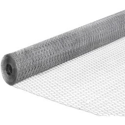 Grillage pour poules 1x25M maille 13mm triple torsion clôture souple jardin animaux - Gris