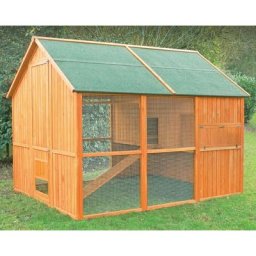 Poulailler Norway Maxi poulailler volière toutes options 10 à 12 poules