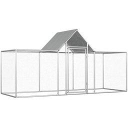 Vidaxl - Poulailler 3 x 1 x 1,5 m Acier galvanisé n/a