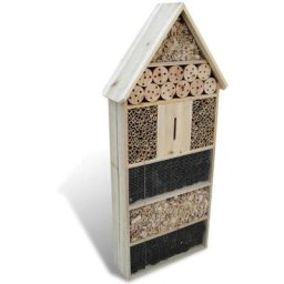 Hôtel à insectes xxl 45,5x15x99 cm Vidaxl Brun