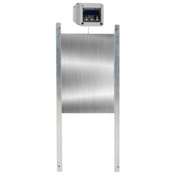 Porte automatique poulailler programmable heure et luminosité extérieure 33x50 cm - Gris