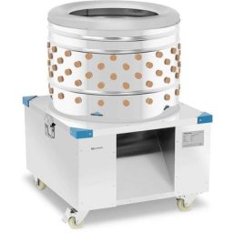 Plumeuse De Volaille Machine à Plumer Oiseaux D'Élevage Poulet 181 Doigts 1500w - Noir, Gris