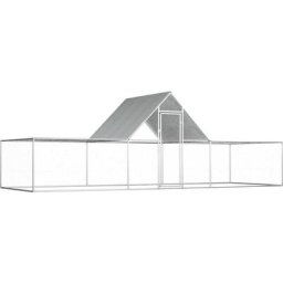 Vidaxl - Poulailler 6 x 2 x 2 m Acier galvanisé n/a