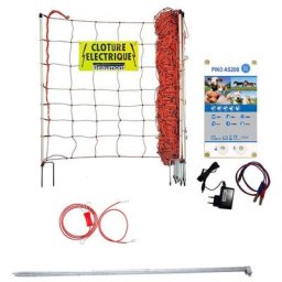 Beaumont - Kit clôture pour chien filet 50 m, 90 cm