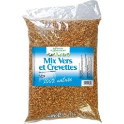 Ferme De Beaumont - Mix Vers et Crevettes Sac de 1,2 kg 10 litres Les canards en raffolent