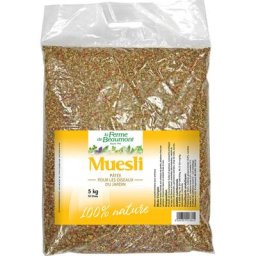 Ferme De Beaumont - Muesli Sac de 5 kg 10 litres Pâtée fortifiante volailles