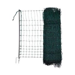 Filet pour les poules 25 m - 106 cm - double pointe - vert - non électrique - Kerbl