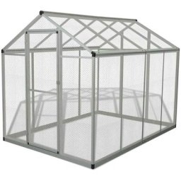 Topdeal - Volière d'extérieur Aluminium 178 x 242 x 192 cm