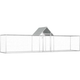 Vidaxl - Poulailler 5 x 1 x 1,5 m Acier galvanisé n/a