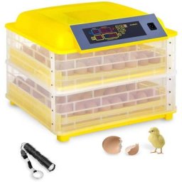 Couveuse Automatique Incubateur Digital led Machine à Couver 120W 96 Oeufs Poule - Noir