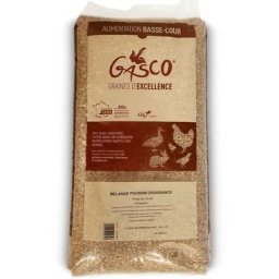 Mélange poussin croissance 20 kg alimentation basse cour Gasco Multicolor