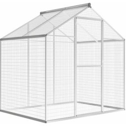 Vidaxl - Volière d'extérieur Aluminium 178 x 122 x 194 cm n/a