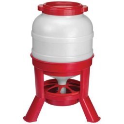 Mangeoire volailles fût sur pieds 23 kg Gaun
