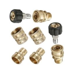 Kit d'adaptateur de nettoyage haute tension, kit de débranchement rapide, 3 / 8 , 3 / 4 Quick