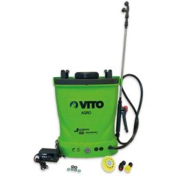 Pulvérisateur Electrique à batterie LITHIUM VITO 12V- 6AH Pression 6 bars Cuve 16 Litres Autonomie