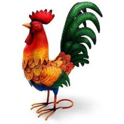 Coq deco jardin animaux