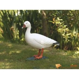 Figurine d'animal Oie 53 cm Ubbink Blanc