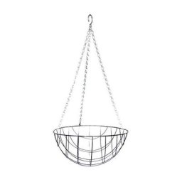 Esschert Design - Panier suspendu Métal noir 30 cm. Noir. Marque : . Réf. : BPH127 - Noir