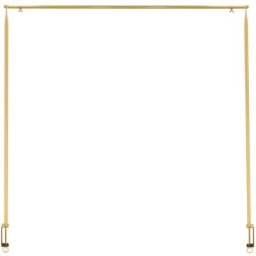 Esschert Design - Tige de table décorative avec pince Doré Doré