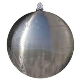 Vidaxl - Sphère de fontaine de jardin avec led Acier inoxydable 30 cm n/a