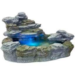 Fontaine de jardin mystique olymp Fontaine en optique pierre 100x80x60cm grande fontaine avec pompe