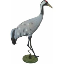 Ubbink - Décoration de jardin sous forme de grue 72 cm Gris