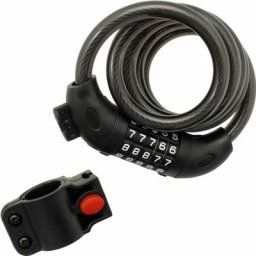 Cadenas à combinaison,Câble Antivol a combinaison,Serrure à combinaison de câble à 5 chiffres