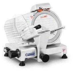 Trancheuse À Jambon Trancheuse Électrique 120 W Ø Lame 220 Mm Épaisseur 0-12 Mm - Argent