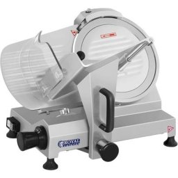 Trancheuse à Jambon Trancheuse Électrique 150 w Lame 250 Mm Épaisseur 0-12 Mm - Argent, Noir