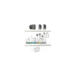 Somfy - Système de commande CBx 3S Axovia io pour motorisation de portail batt ant
