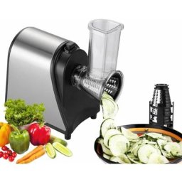 Better Maison - Coupe-légumes Multifonction Électrique Professionnel, Râpe Trancheuse à Salade,