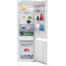 Réfrigérateur combiné intégré BEKO BCSA285E4ZSN - Blanc