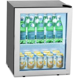 Royal Catering - Frigo Boisson Mini Frigo Mini Bar Mini Réfrigérateur Bouteilles Porte Vitrée 54l