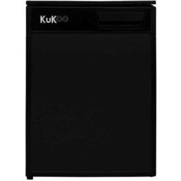 Frigo à Compression Noir 2 en 1 46 l Acier Inoxydable Pour Camping Caravane Camion Campervan