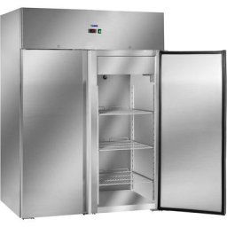 Frigo Professsionnel Réfrigérateur De Restaurant Cuisine 1168 l Inox 6 Étagères - Argent