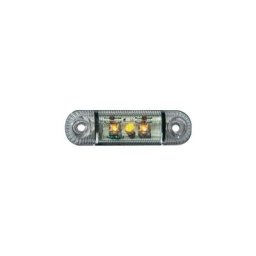 Secorüt - Feu de gabarit latéral orange 61281 verre transparent 12 v, 24 v - orange
