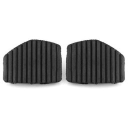 1 paire de couvercle en caoutchouc de pédale de frein d'embrayage pour Peugeot/Citroen 1007 207 208