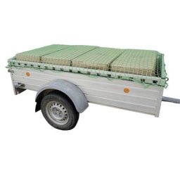 Filet pour remorque (L x l) 3.5 m x 2.5 m HP Autozubehör 25168 avec sangle de serrage en caoutchouc