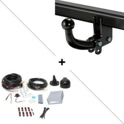 Dacia - Attelage Duster ii y compris AdBlue (01/18-) Col de cygne + faisceau universel 7 broches +