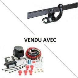 Imiola - Attelage Ford Kuga ii (04/13-06/19) Col de cygne + faisceau universel 7 broches + boitier