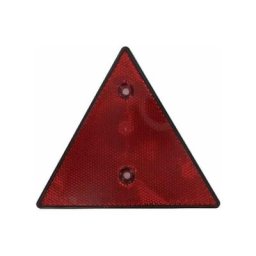 Cyclingcolors - Catadioptre triangle rouge à visser 155 x 137mm réflecteur remorque tracteur