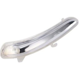 Rétroviseur latéral gauche clignotant logement lentille fumée 1607512680 remplacement pour Citroen