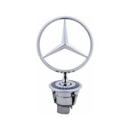 Insigne d'emblème de logo de capot de capot de Mercedes Benz pour W124 W202 W203 W208 W210/44mm