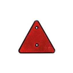 Spotlight - catadioptre triangulaire à fixer réflecteur triangulaire, cataphote - coloris : rouge