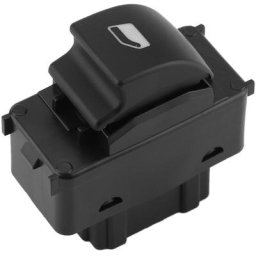 Bouton de commutation de commande de lève-vitre principal à alimentation unique pour Peugeot 207
