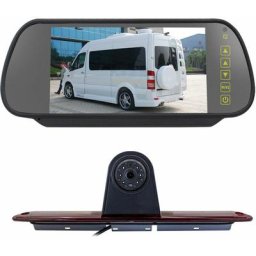 Camera De Recul De Feux De Freinage De 7 Pouces Pour Mercedes-Benz Sprinter/Vw Crafter Vans Led