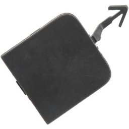 Bouchon de remorquage de pare-chocs avant 7414XX Noir Remorque Eye Hole Cover Flap Remplacement